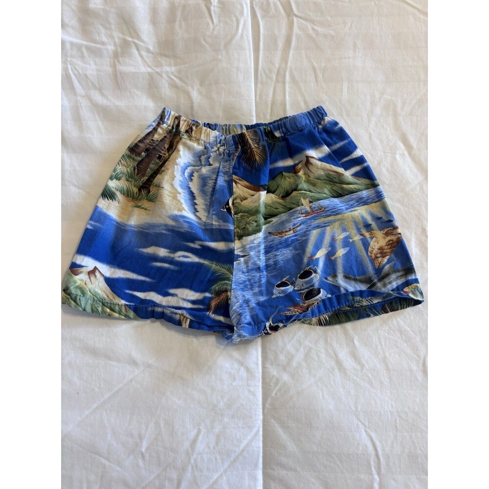 Authentic Made in Hawaii Tropical Print Shorts Boys 24 Months